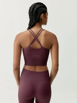 Born Living Yoga Top Naia Dark Cherry>Mujer Sujetadores Deportivos