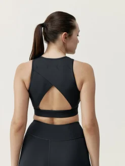 Born Living Yoga Top Nara Black>Mujer Sujetadores Deportivos