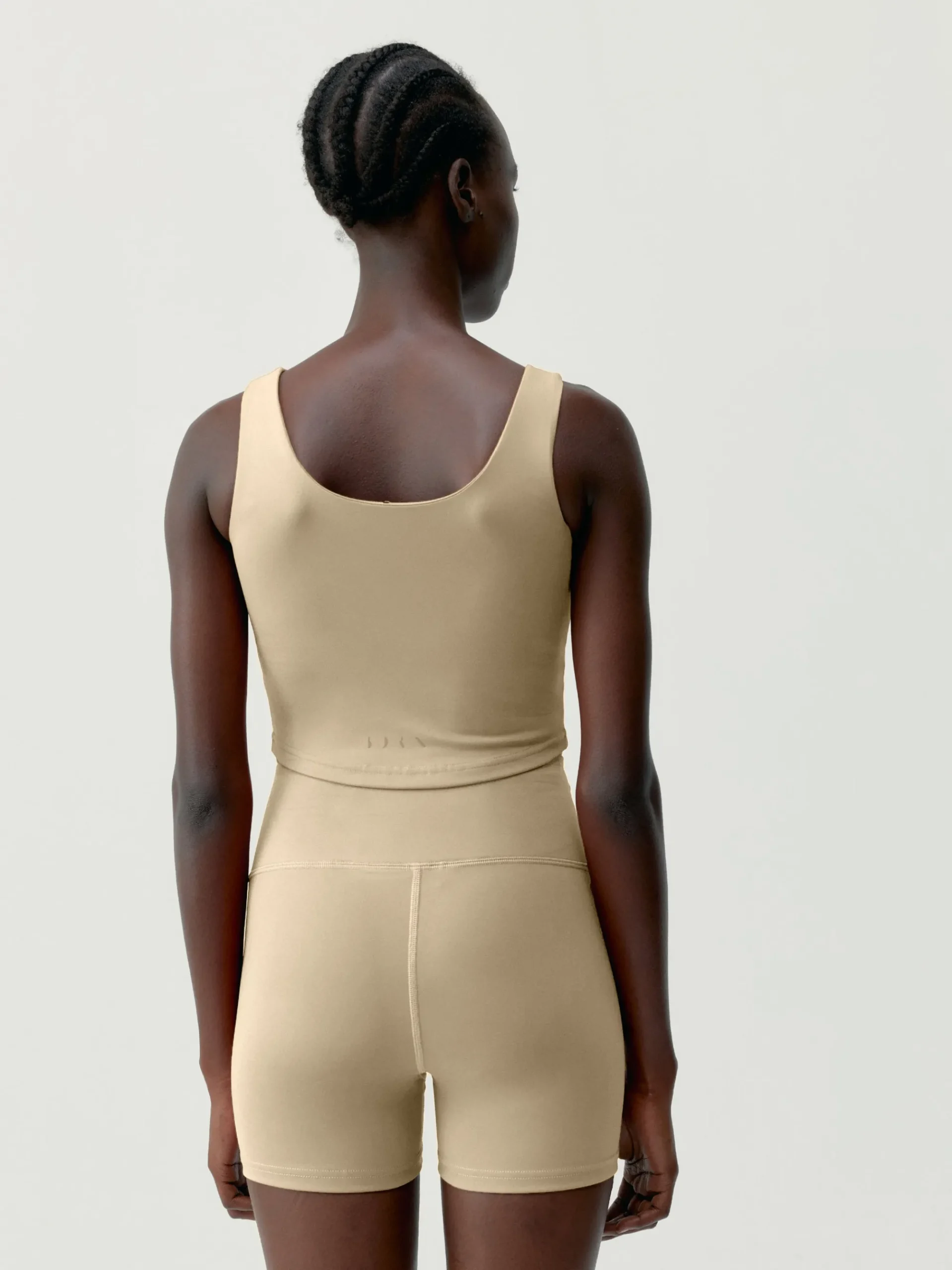 Born Living Yoga Top Sayani Beige>Mujer Sujetadores Deportivos