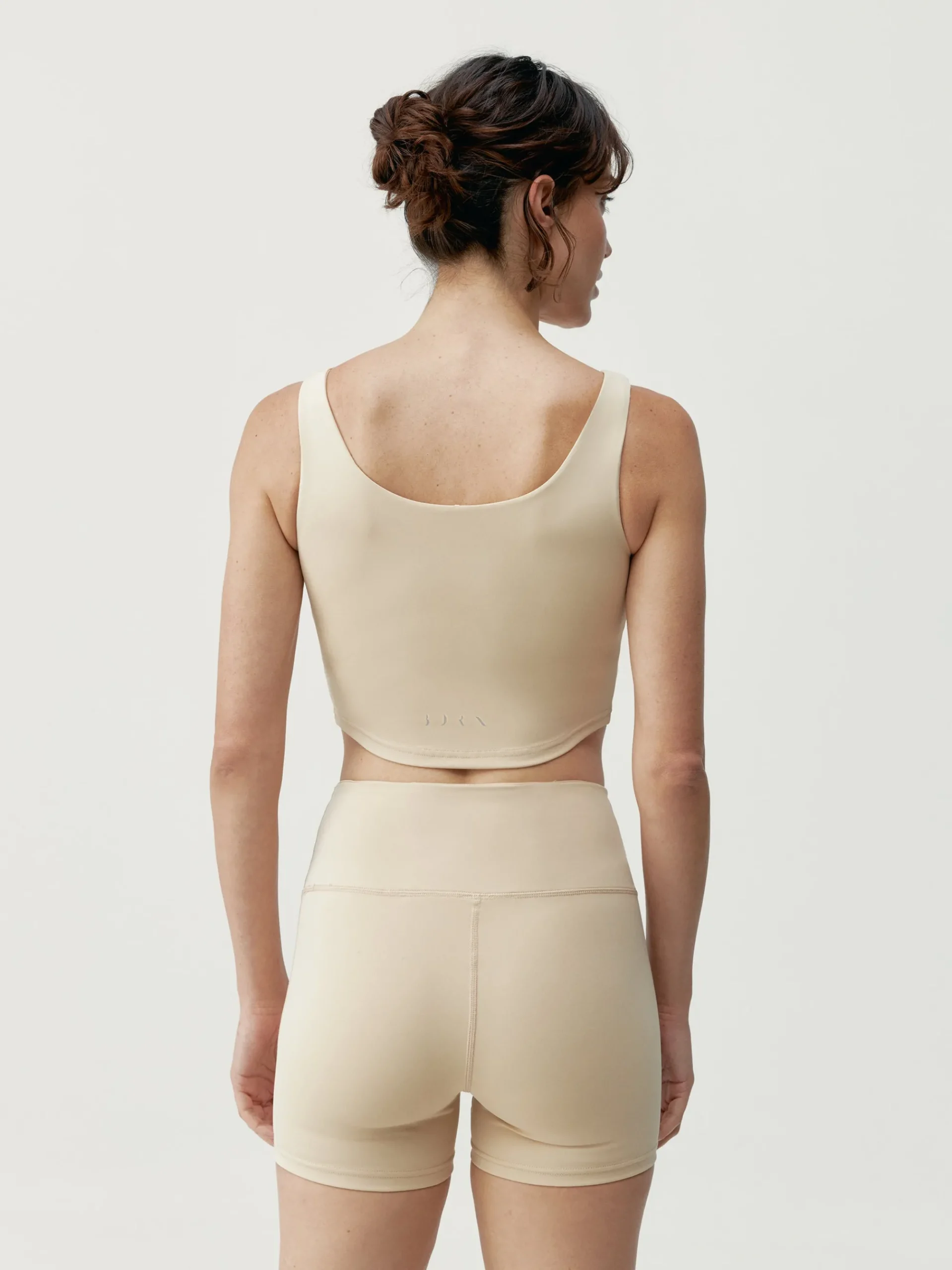 Born Living Yoga Top Sayani Beige>Mujer Sujetadores Deportivos