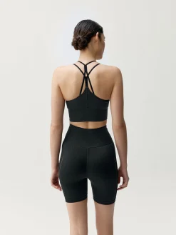 Born Living Yoga Top Sunset Black>Mujer Sujetadores Deportivos