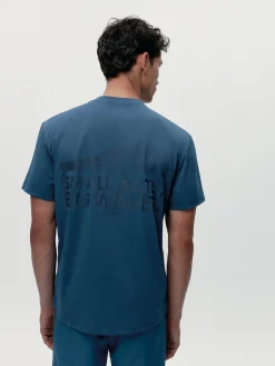 Born Living Yoga T-shirt Baffin Sea Blue>Hombre Camisetas · Polos
