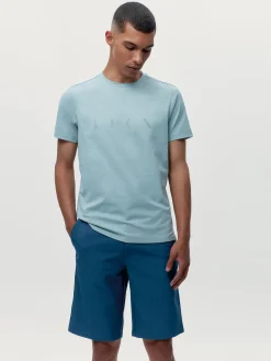 Born Living Yoga T-Shirt Melville Grey Mist>Hombre Camisetas · Polos