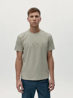 Born Living Yoga T-Shirt Melville River Stone>Hombre Camisetas · Polos