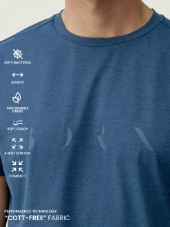 Born Living Yoga T-Shirt Melville Sea Blue><noscript><img width=