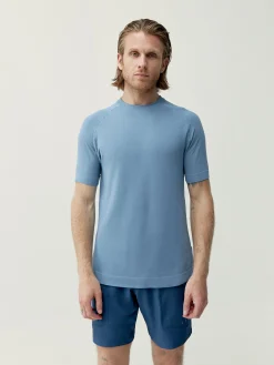 Born Living Yoga T-Shirt Otawa Citadel Blue>Hombre Camisetas · Polos