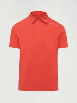 Born Living Yoga T-shirt Polo Kariba Coral Bright>Hombre Camisetas · Polos