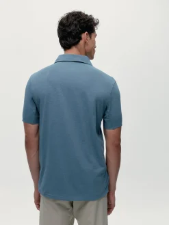 Born Living Yoga T-shirt Polo Kariba Light Slate><noscript><img width=