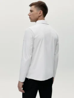 Born Living Yoga T-shirt Polo Maroni White Chalk>Hombre Camisetas · Polos