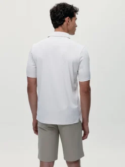 Born Living Yoga T-shirt Polo Sidney White Chalk><noscript><img width=