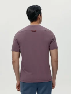 Born Living Yoga T-Shirt Volta Dark Cherry>Hombre Camisetas · Polos