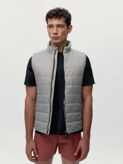 Born Living Yoga Vest Maine Fungi/Light Slate>Hombre Abrigos · Chaquetas|Chalecos