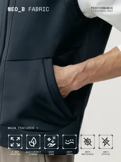 Born Living Yoga Vest Parker Black><noscript><img width=